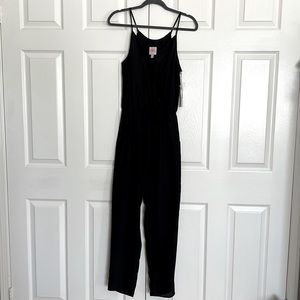 Black one piece romper/jumpsuit